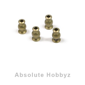 GHEA Racing Products Mugen MBX7 Hard Anodized Steering Link Ball Kit (4)
