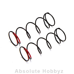 HB Racing 68mm Big Bore Shock Spring (Red) (2) (86.1gF)