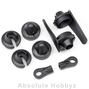 HB Racing Shock Plastic Part Set D413