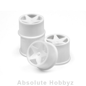 HPI Racing Super Star White Wheel Set Q32 (4pcs)