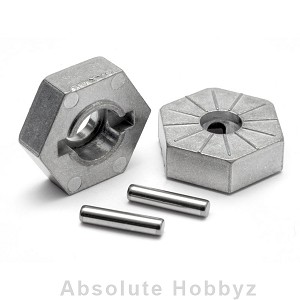 HPI Racing Hex Wheel 17mm Hub Silver (4pcs)