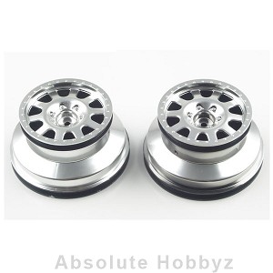 Kyosho Ultima SC Wheel Set (Silver) (2)