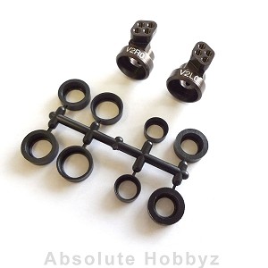 Kyosho V2 Aluminum Rear Hub Set (0?/RB6 / ZX / RT / SC)