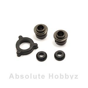 Kyosho Big Bore Shock Lower Cap & Cartridge Housing Set (Gunmetal)