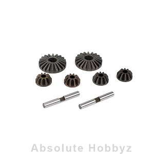 Losi Differential Gear & Shaft Set: 8B,8T