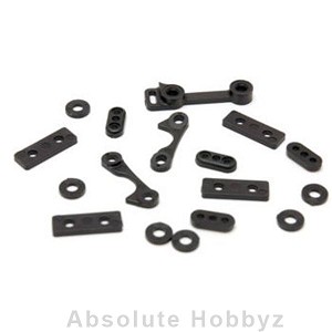 Losi Chassis Spacer/Cap Set: 8B 2.0