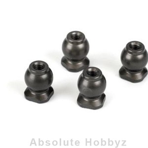 Losi Suspension Balls 8.8mm Flanged: 8B,8T