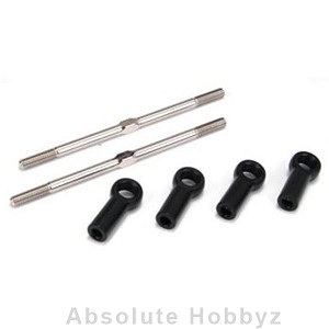 Losi Turnbuckles, 5 x 107mm with Ends