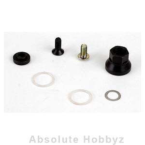 Losi Clutch Nut & Hardware, 4 Shoe: 8B, 8T