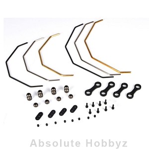 Losi Sway Bar Set & Hardware(3 ea.F&R):5IVE-T, MINI WRC