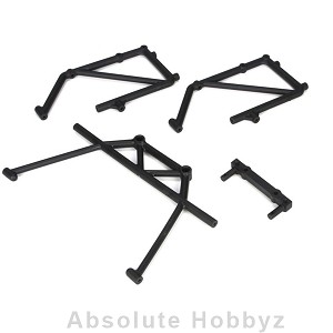 Losi Rear Cage Mount & Fender Brace Set (4): 5IVE-T