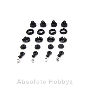 Losi Shock Plastics Set (4): 10-T