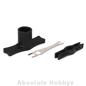 Losi Wheel,Shock & Multi-Wrench Set: 5IVE-T, MINI WRC