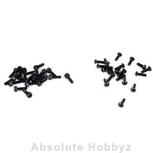 Losi WheelScrewSet,3x10mm BH&Cap(20ea):5IVE-T,MINI WRC