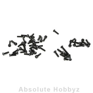 Losi 3mm BH & Cap Screw Asst (38): 5IVE-T, MINI WRC