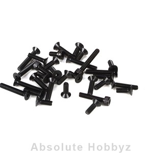 Losi 4mm FH & Cap Screw Asst. (32): 5IVE-T, MINI WRC