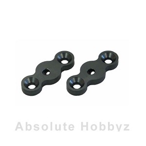 Mugen Front Graphite Upright Upper Plate C (2pcs): MRX5