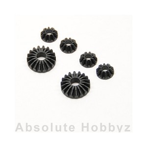 Mugen Racing Internal Diff Gears (2 Small/2 Big): MTX5