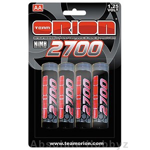 Orion 1.25V 2700mAh NiMH AA Batteries (4)