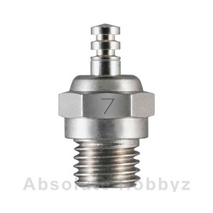O.S. #7 Glow Plug Medium Hot Air