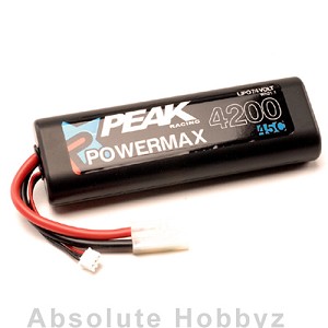 Peak Racing PowerMax Sport 4200 LiPo 7.4V (Tamiya Plug) 45C