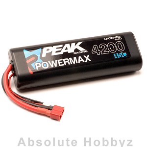 Peak Racing Powermax Sport 4200 LiPo 7.4V Deans