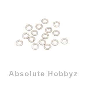 RC Screwz Stainless 4mm Lock Washer - Qty 15