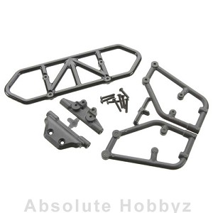 RPM Rear Bumper Black Slash 4X4