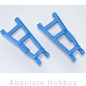 RPM Rear A-Arms Blue Electric Rustler/Stampede (2)