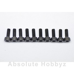 Serpent Screw Allen CilindeRound Headead M3X8 (10)