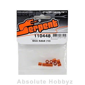 Serpent Shim 3 x 6 x 6 (10)