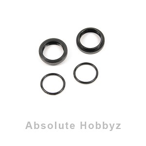 Serpent Shock adjust nut / oring (2) SRX2