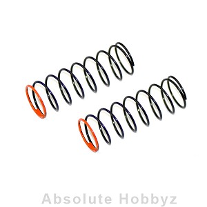 Serpent Front Shock Spring (2) (Orange)(3.0lbs)