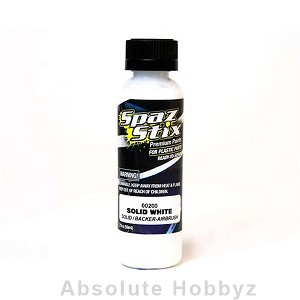 Spaz Stix Solid White  Glow Backer (2oz Bottle)