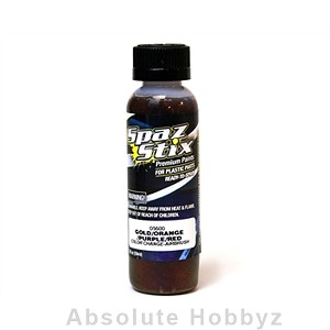 Spaz Stix Color Changing Paint Gold / Orange / Purple / Red  (2oz Bottle)