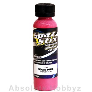 Spaz Stix Solid Pink Airbrush Paint (2oz)