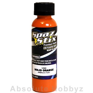 Spaz Stix Solid Orange Airbrush Paint (2oz)