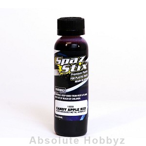 Spaz Stix Candy Apple Red Airbrush Paint (2oz Bottle)