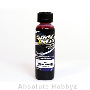 Spaz Stix Orange Airbrush Paint (2oz Bottle)