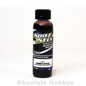 Spaz Stix Gold Airbrush Paint (2oz Bottle)