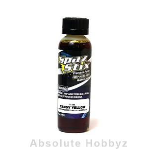 Spaz Stix Yellow Airbrush Paint (2oz Bottle)