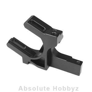 Tekno CNC Split Cntr Diff Mount (motor mnt only, 7075, gun metal ano, EB/ET/SCT)