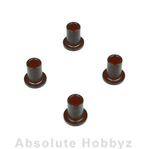 Tekno Arm Bushing (SCT410, Aluminum, Hard Anodized, 4pcs)