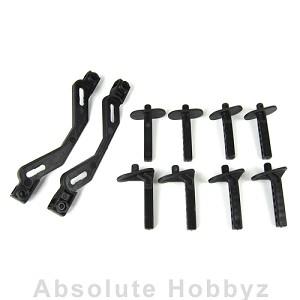 Tekno Body Mount Set (Front, Rear)