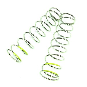 Tekno Shock Spring Set (1.6 x 9.5T, 90mm, yellow, 4.48 lb/in)