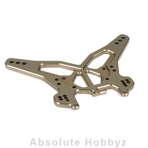 Team Losi Racing Rear Shock Tower, Aluminum: 8T 3.0