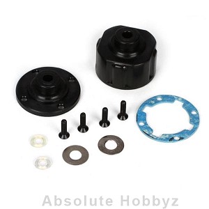 Team Losi Racing HD Diff Housing, Integrated Insert: TEN