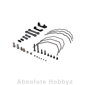Team Losi Racing Sway Bar Kit, Front & Rear: 22-4