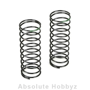 Team Losi Racing Front Shock Spring, 3.5 Rate, Green: 22T