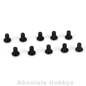 Team Losi Racing Button Head Screws, M3 x 5mm (10)